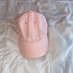 Pastel light pink Adidas baseball cap / hat 

#y2k #streetwear #coquette #pastel